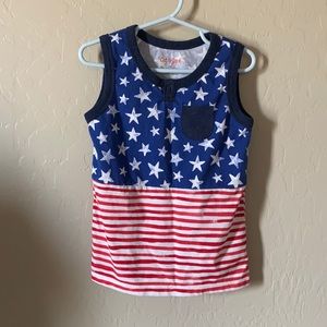 Cat & Jack Fourth of July tank top